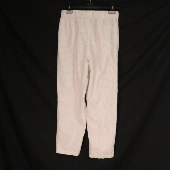 UNIQLO | medium | Striped Cotton Pajama - Loungewear Pants W/ Front Pockets - Picture 2 of 16